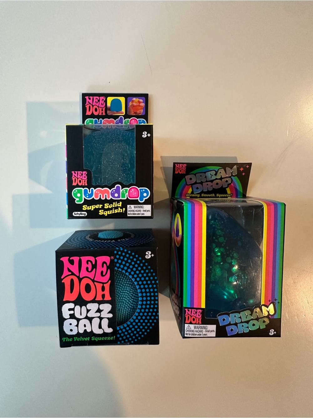 💙 NeeDoh Blue Bundle – Set of 3! 💙